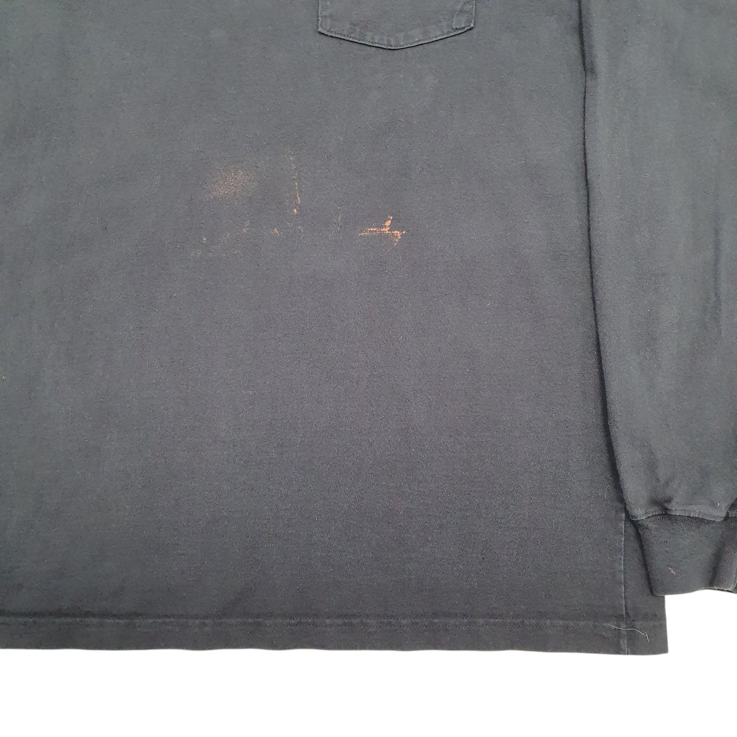 Mens Black Carhartt  Long Sleeve T Shirt