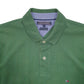 Mens Green Tommy Hilfiger  Short Sleeve Polo Shirt