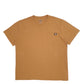 Mens Brown Dickies Pocket Short Sleeve T Shirt
