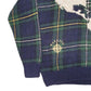 Mens Green Nautica Map Symbol World Crewneck Jumper