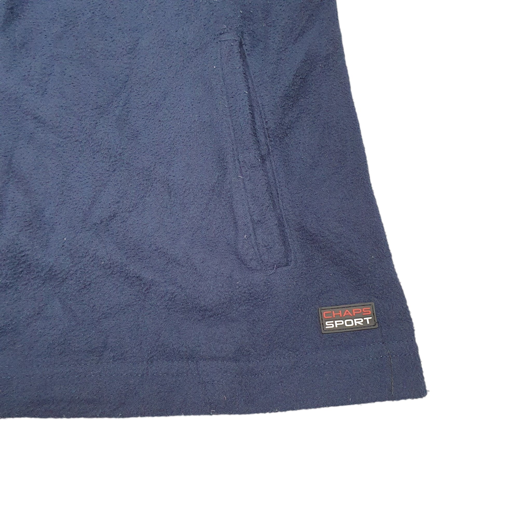 Womens Navy Chaps Sport Gilet Vest Bodywarmer Full Zip Jumper