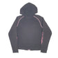 Womens Black Harley Davidson Hoodie Full Zip Jumper