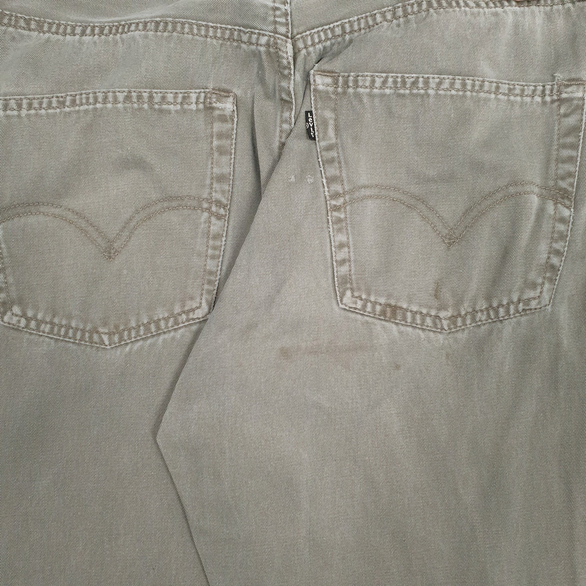 Mens Grey Levis  451 JeansW33 L29
