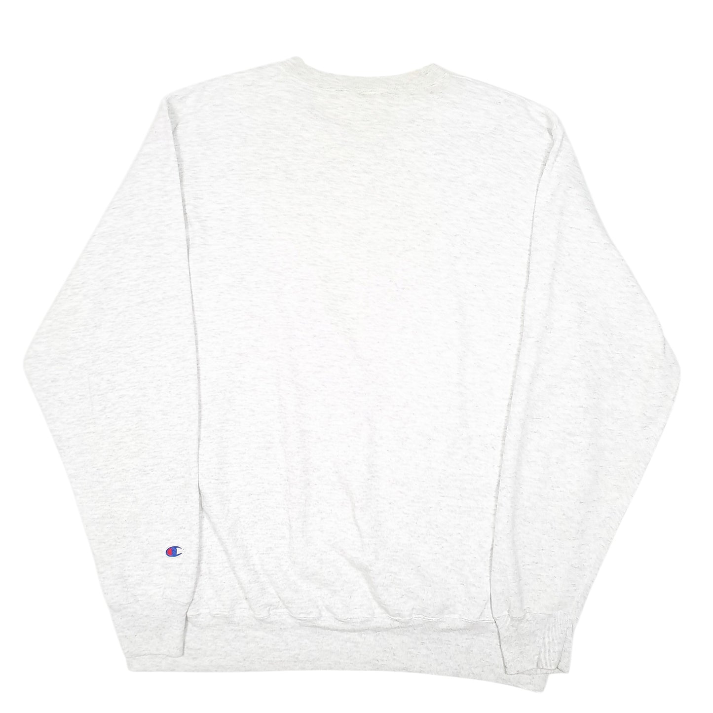 Mens Grey Champion Vintage 90s Lehigh University Spellout Made In U.S.A Crewneck Jumper