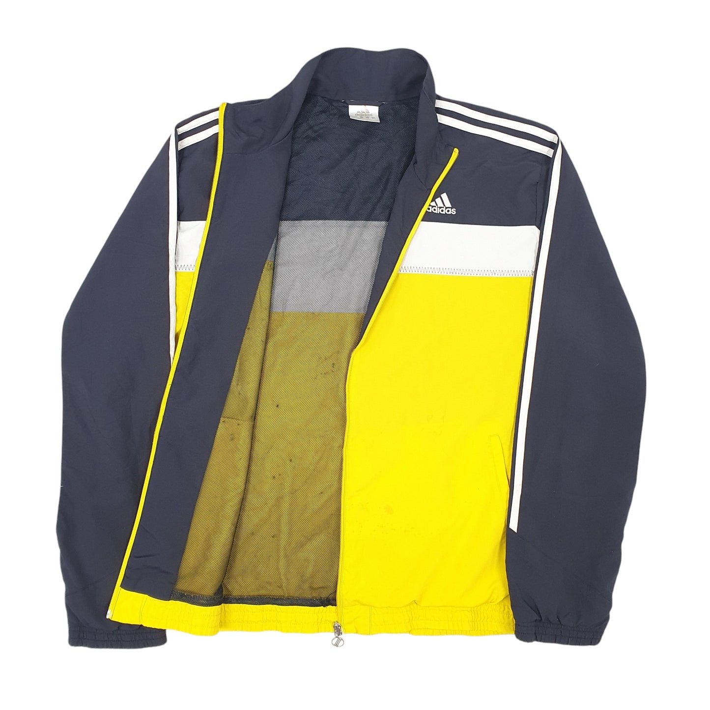 Mens Yellow Adidas Climalite.  Coat