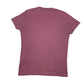 Mens Burgundy Tommy Hilfiger  Short Sleeve T Shirt