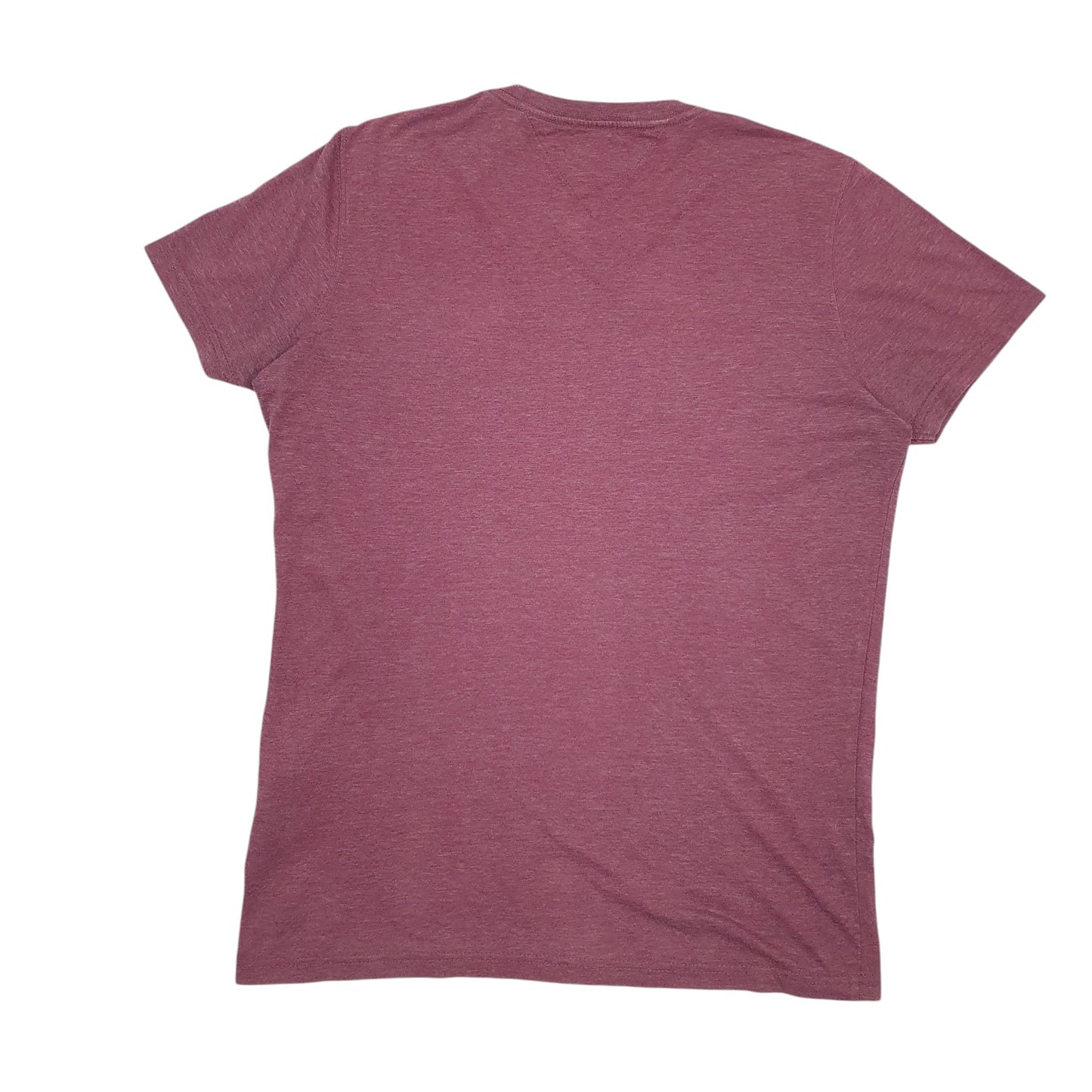 Mens Burgundy Tommy Hilfiger  Short Sleeve T Shirt