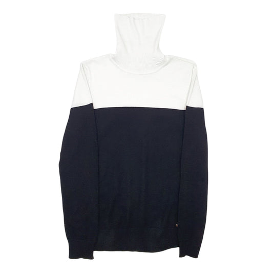 Womens Black Calvin Klein  Turtle Neck Jumper