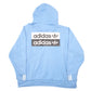 Mens Blue Adidas  Hoodie Jumper