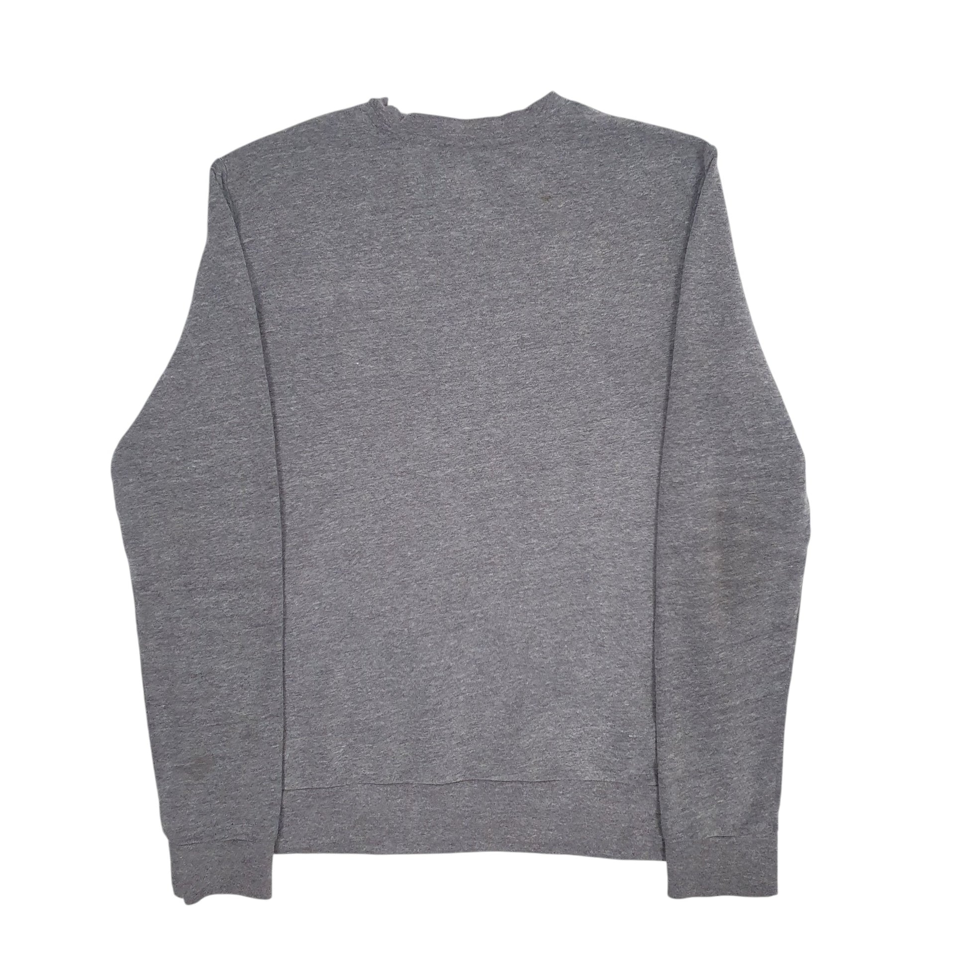 Mens Grey Fila  Crewneck Jumper