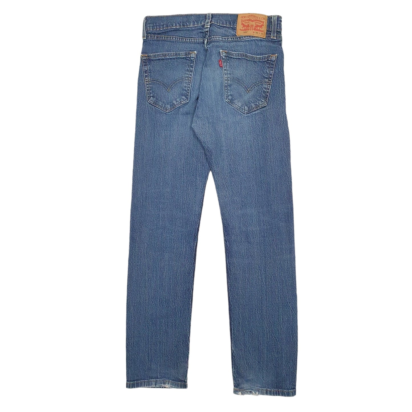 Mens Blue Levis  505 JeansW29 L30