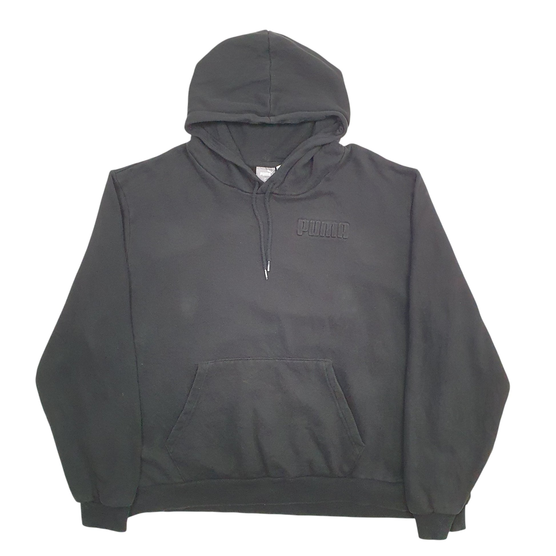 Mens Black Puma  Hoodie Jumper