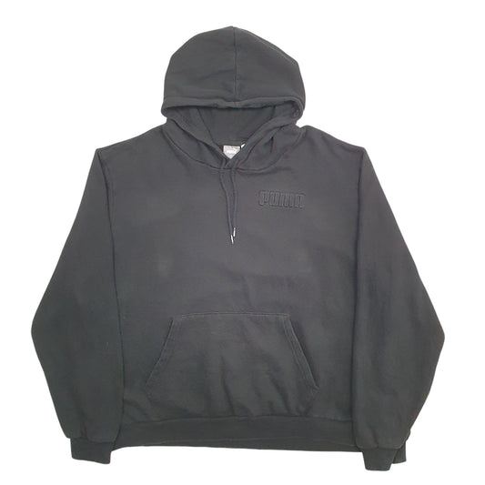 Mens Black Puma  Hoodie Jumper