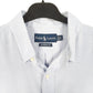 Mens Blue Ralph Lauren Oxford Long Sleeve Shirt