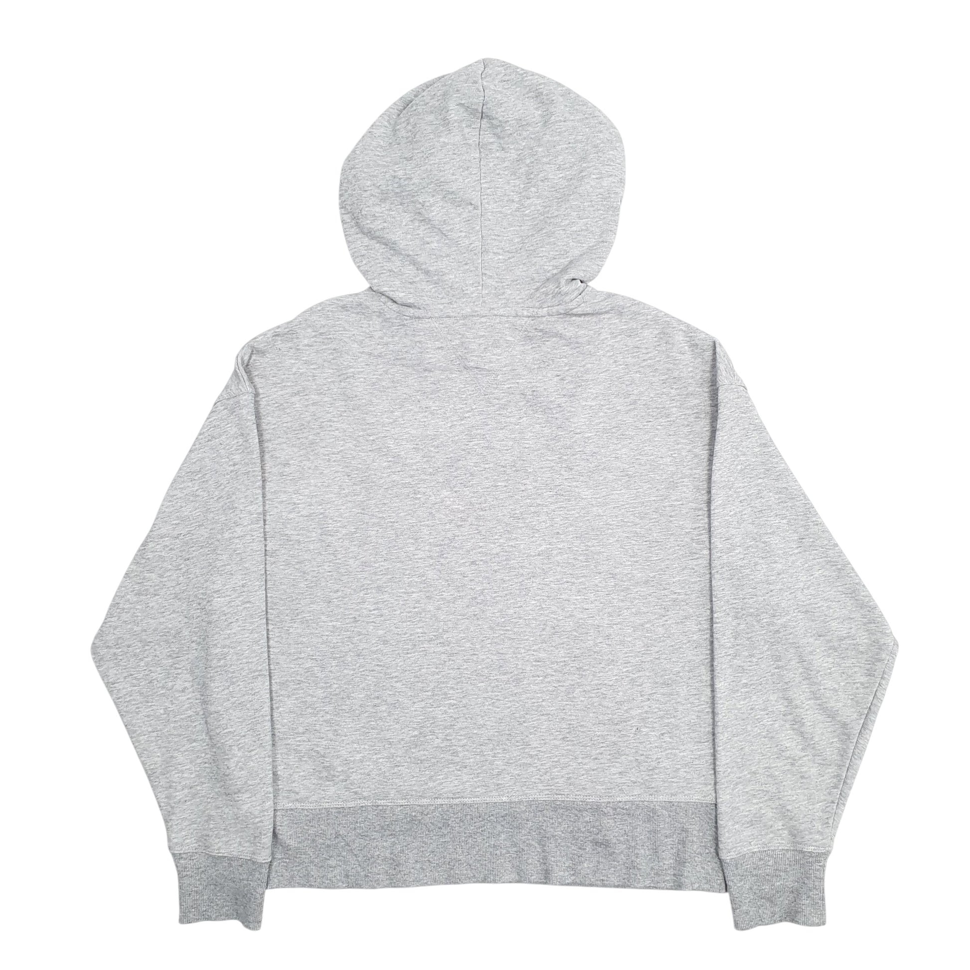 Womens Grey Tommy Hilfiger Spellout Hoodie Jumper