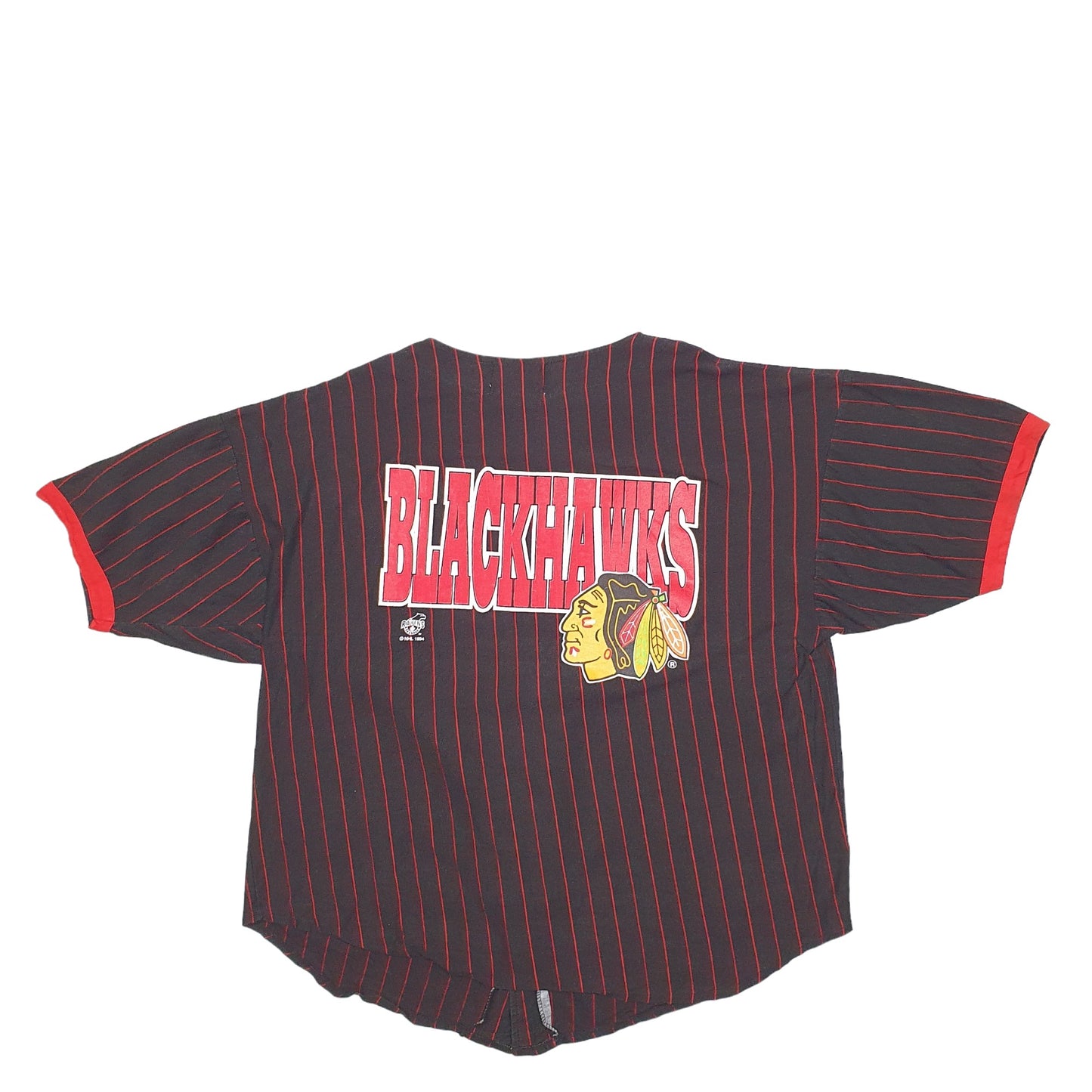 Mens Black Ravens NHL Jersey Chicago Blackhawks Short Sleeve T Shirt