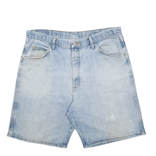 Mens Blue Wrangler Denim Jeans Jorts Hero Originals Denim Shorts