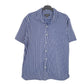 Mens Navy Banana Republic  Short Sleeve Shirt