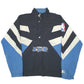 Mens Black Starter Vintage 90s Orlando Magic NBA Spellout Smock  Coat