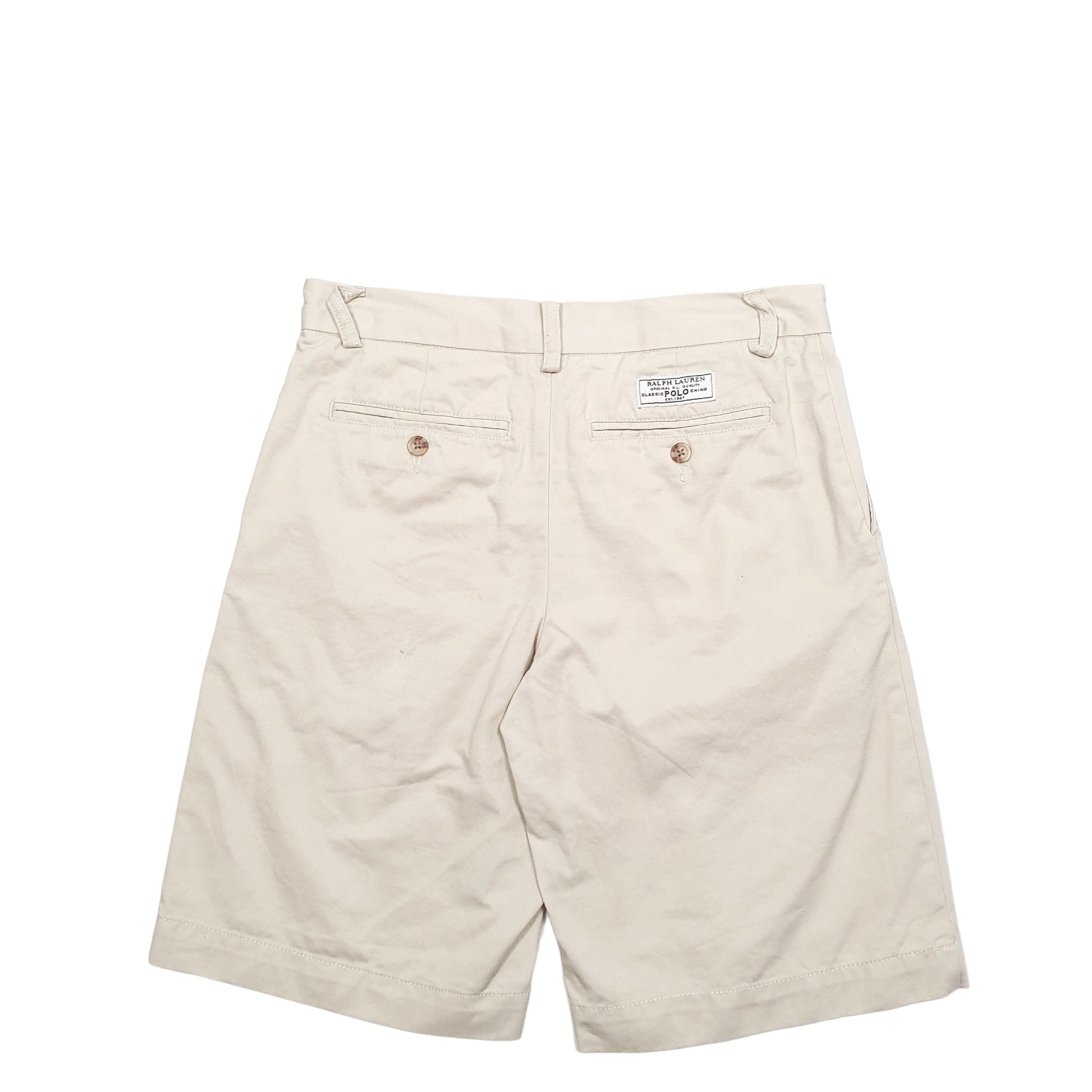 Womens Beige Ralph Lauren  Chino Shorts