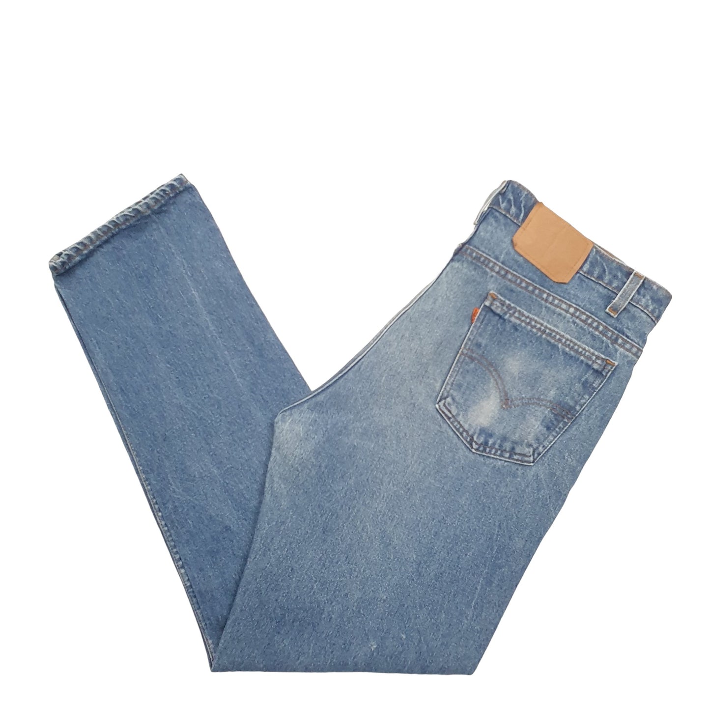 Mens Blue Levis Orange Tab 1990's Vintage 505 JeansW38 L34