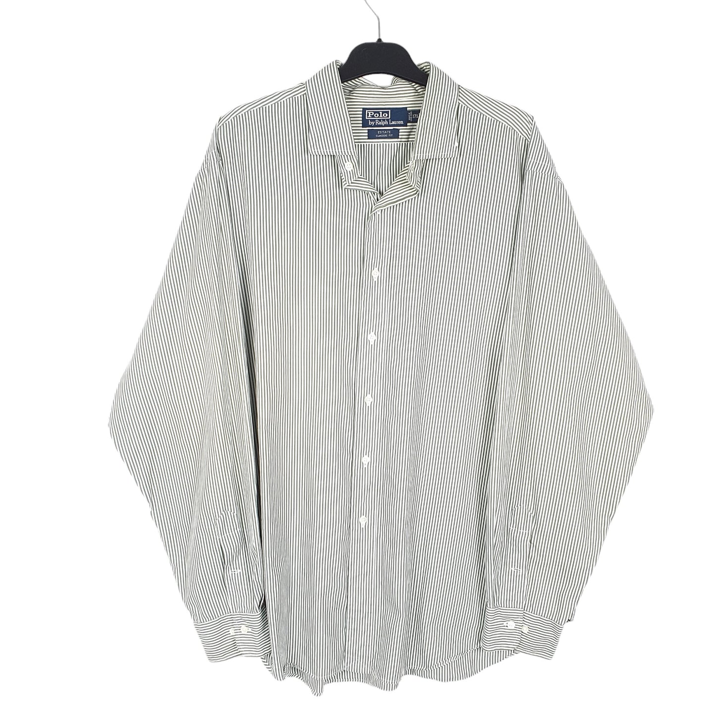 Mens Green Polo Ralph Lauren Estate Long Sleeve Shirt