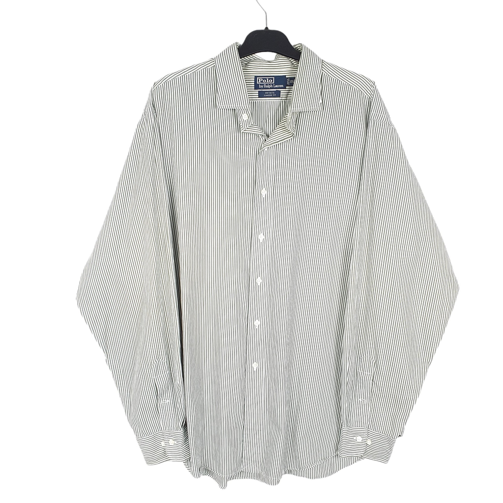 Mens Green Polo Ralph Lauren Estate Long Sleeve Shirt