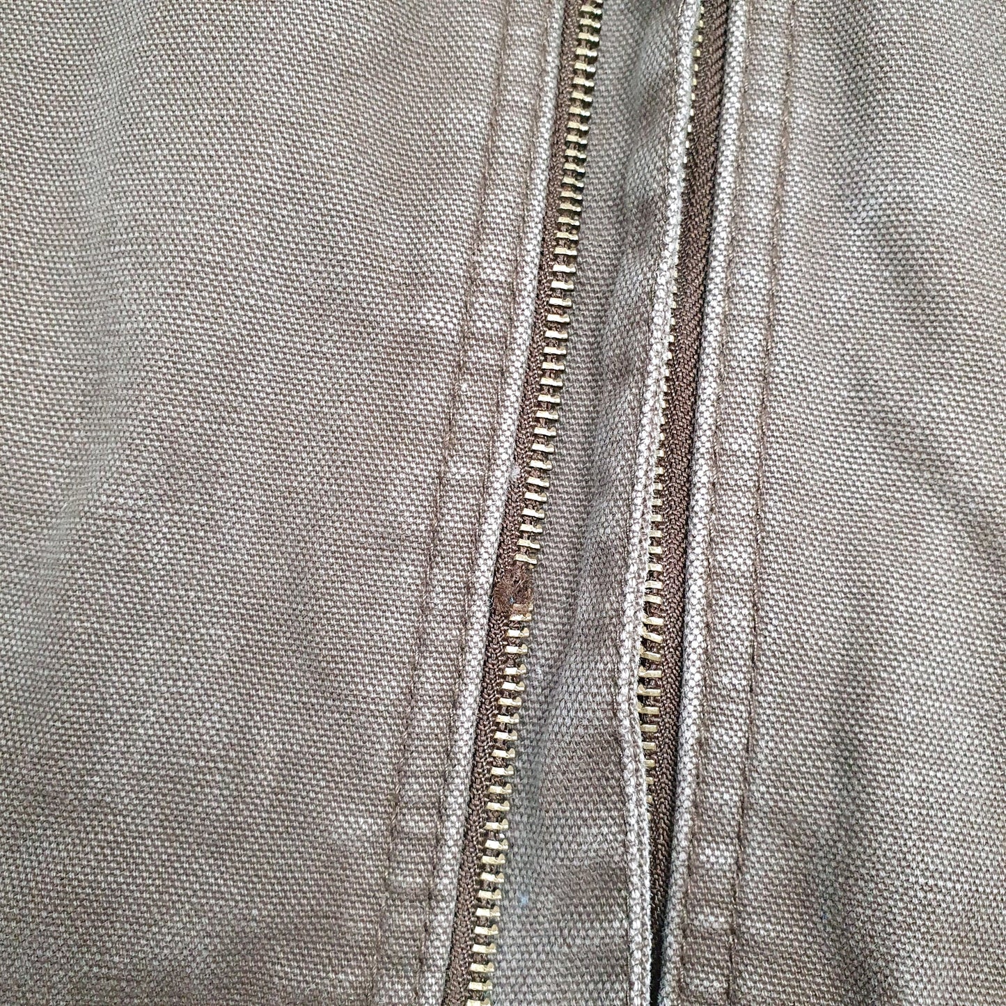 Mens Brown Wolverine Vest Gilet Crewneck Coat