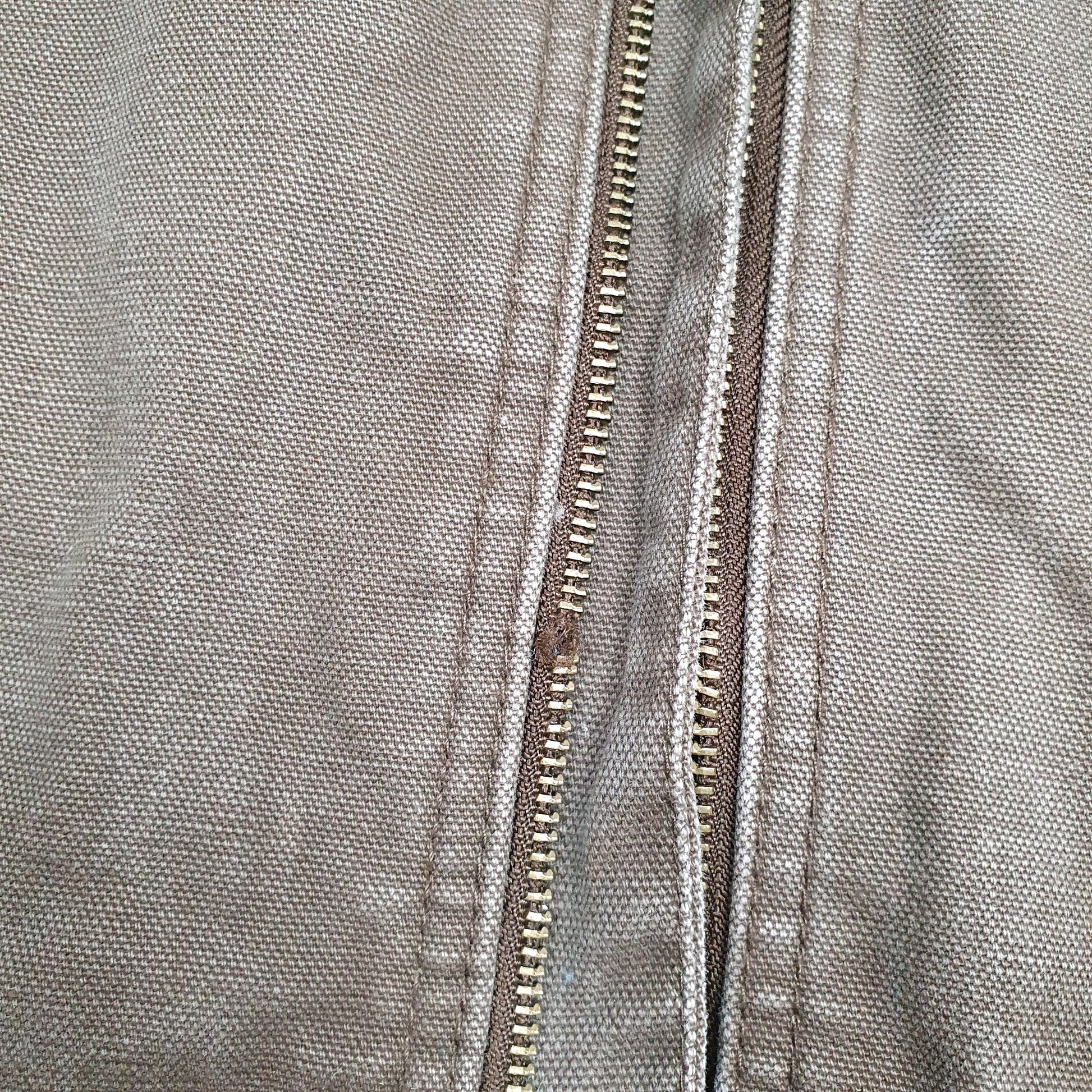 Mens Brown Wolverine Vest Gilet Crewneck Coat