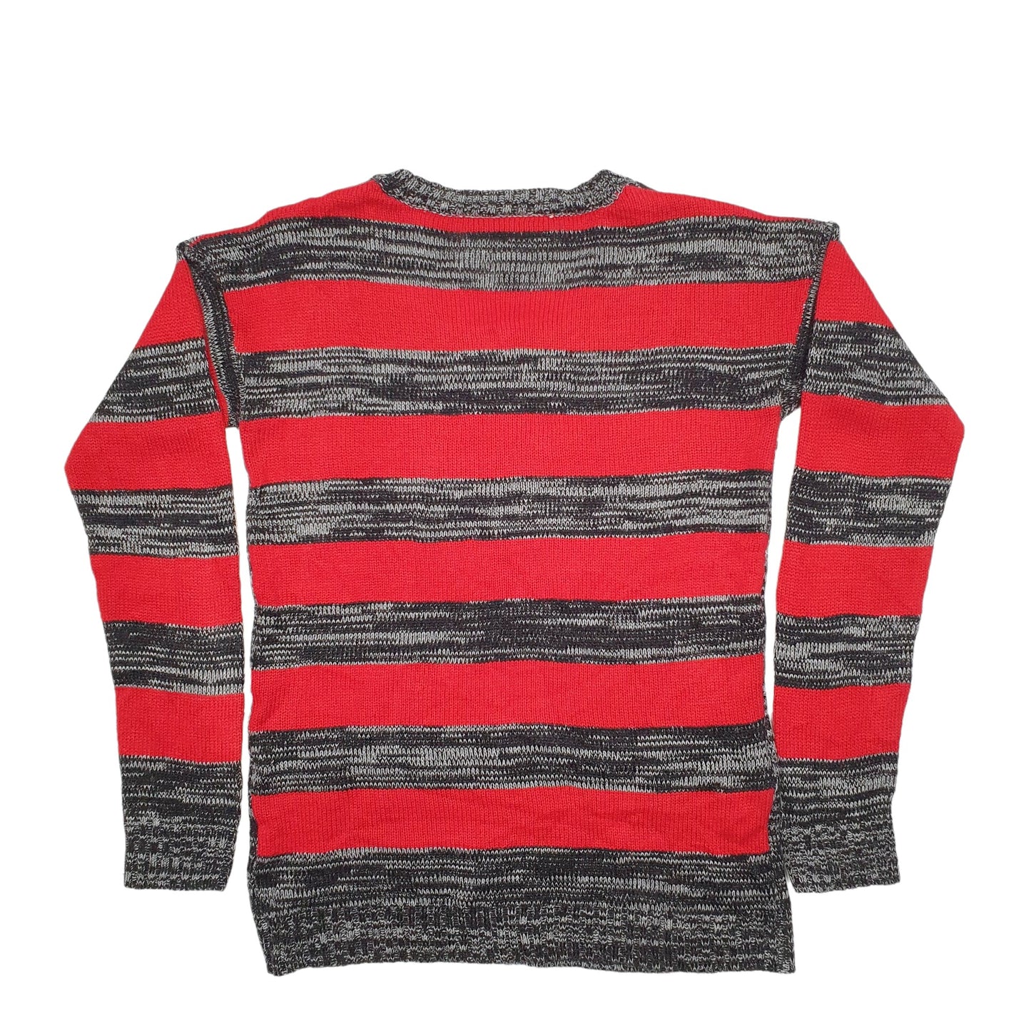 Womens Grey Unbranded Knit Christmas Penguin Crewneck Jumper