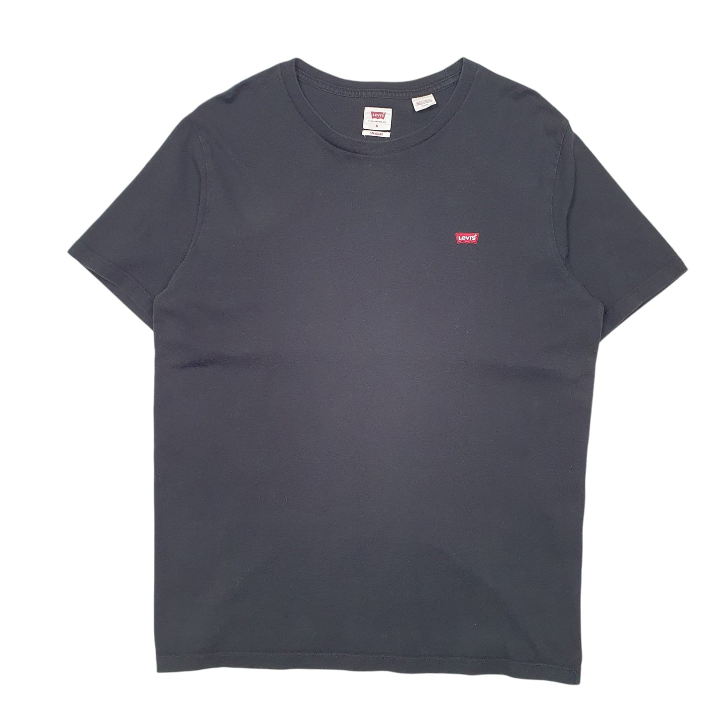 Mens Black Levis Standard Short Sleeve T Shirt