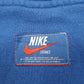 Mens Blue Nike Super Flight Spellout Stories Hoodie Jumper