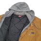 Mens Beige Dickies  Full Zip Coat