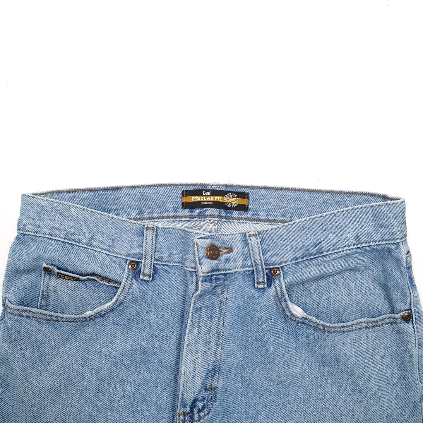 Mens Blue Lee  Casual JeansW33 L30