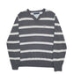 Mens Grey Tommy Hilfiger Knit Crewneck Jumper