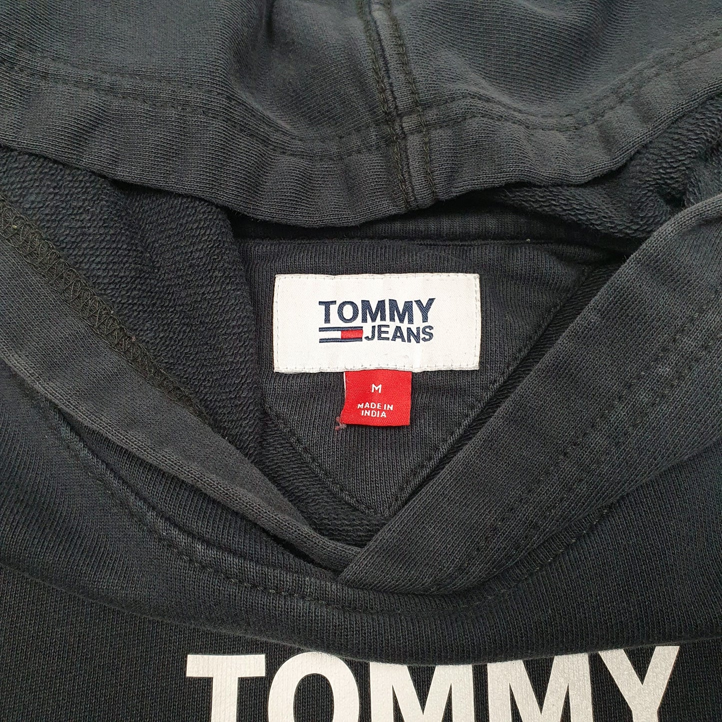 Mens Navy Tommy Hilfiger Jeans Hoodie Jumper