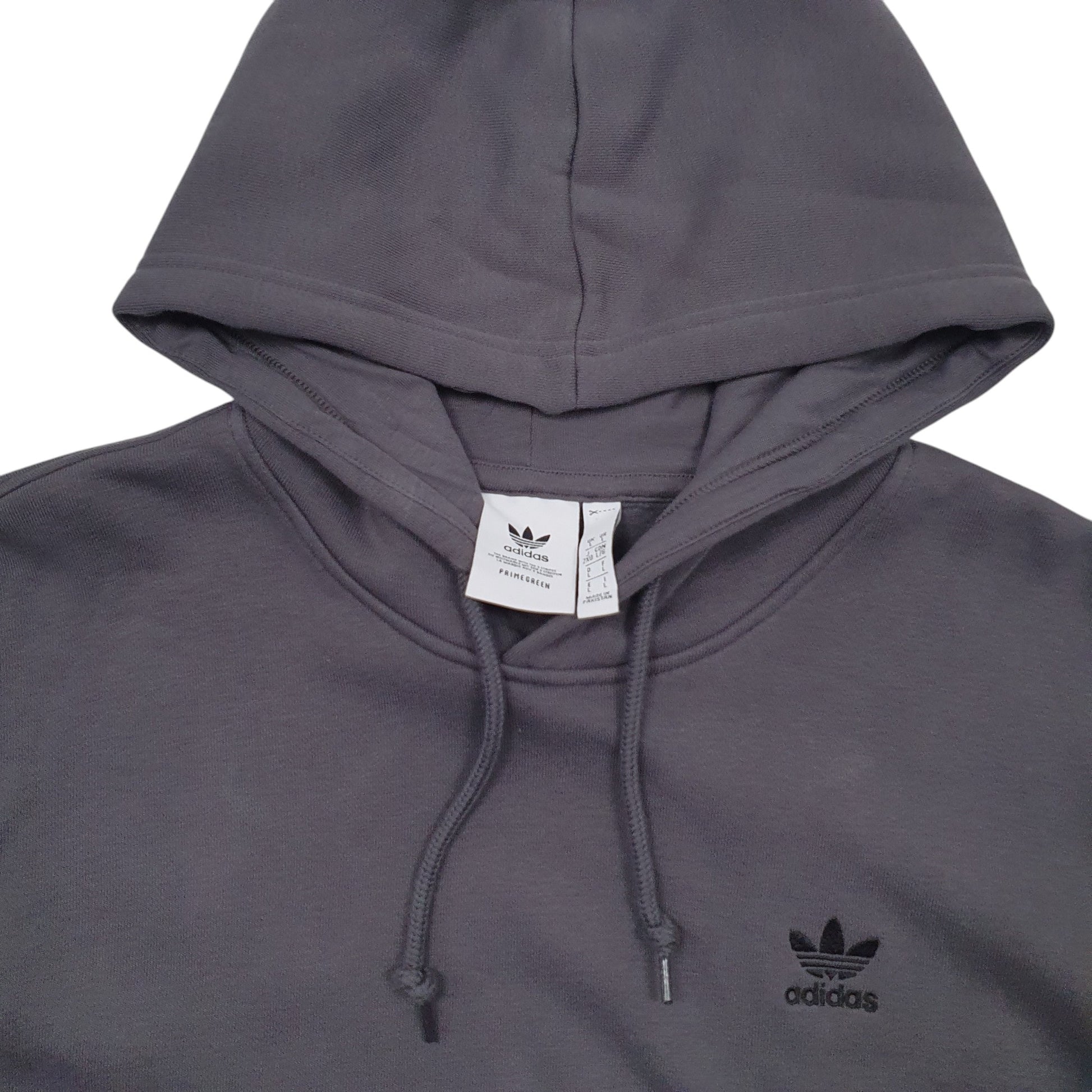 Mens Grey Adidas  Hoodie Jumper