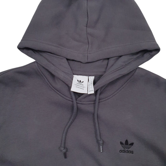Mens Grey Adidas  Hoodie Jumper