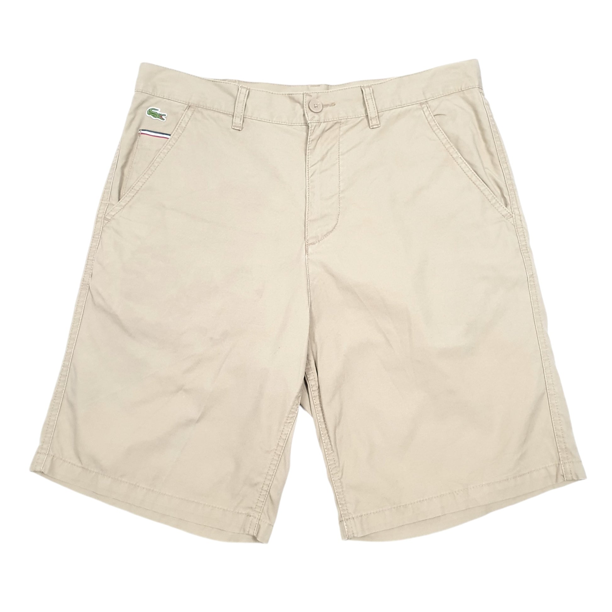 Mens Beige Lacoste  Chino Shorts
