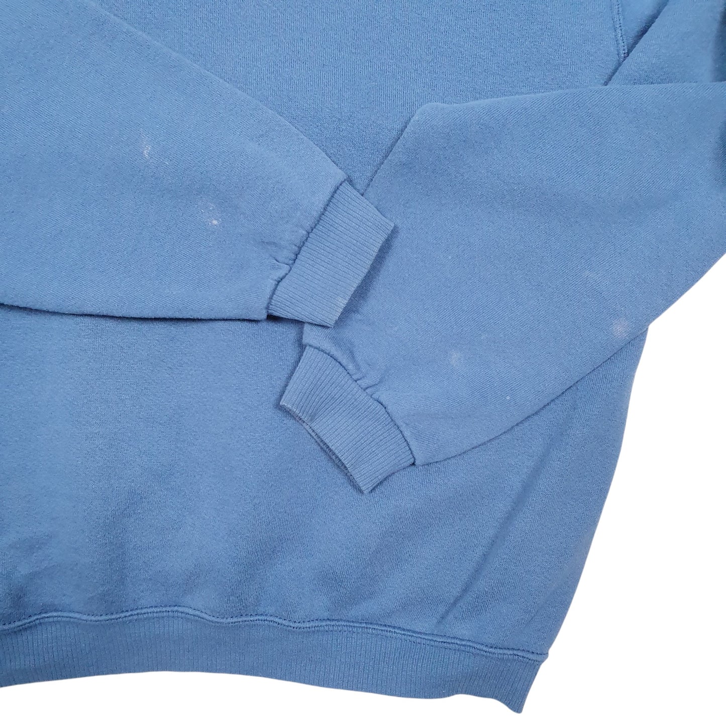 Mens Blue Lee Vintage Heavyweight Made In USA Crewneck Jumper