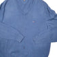 Mens Blue Tommy Hilfiger Knit V Neck Jumper