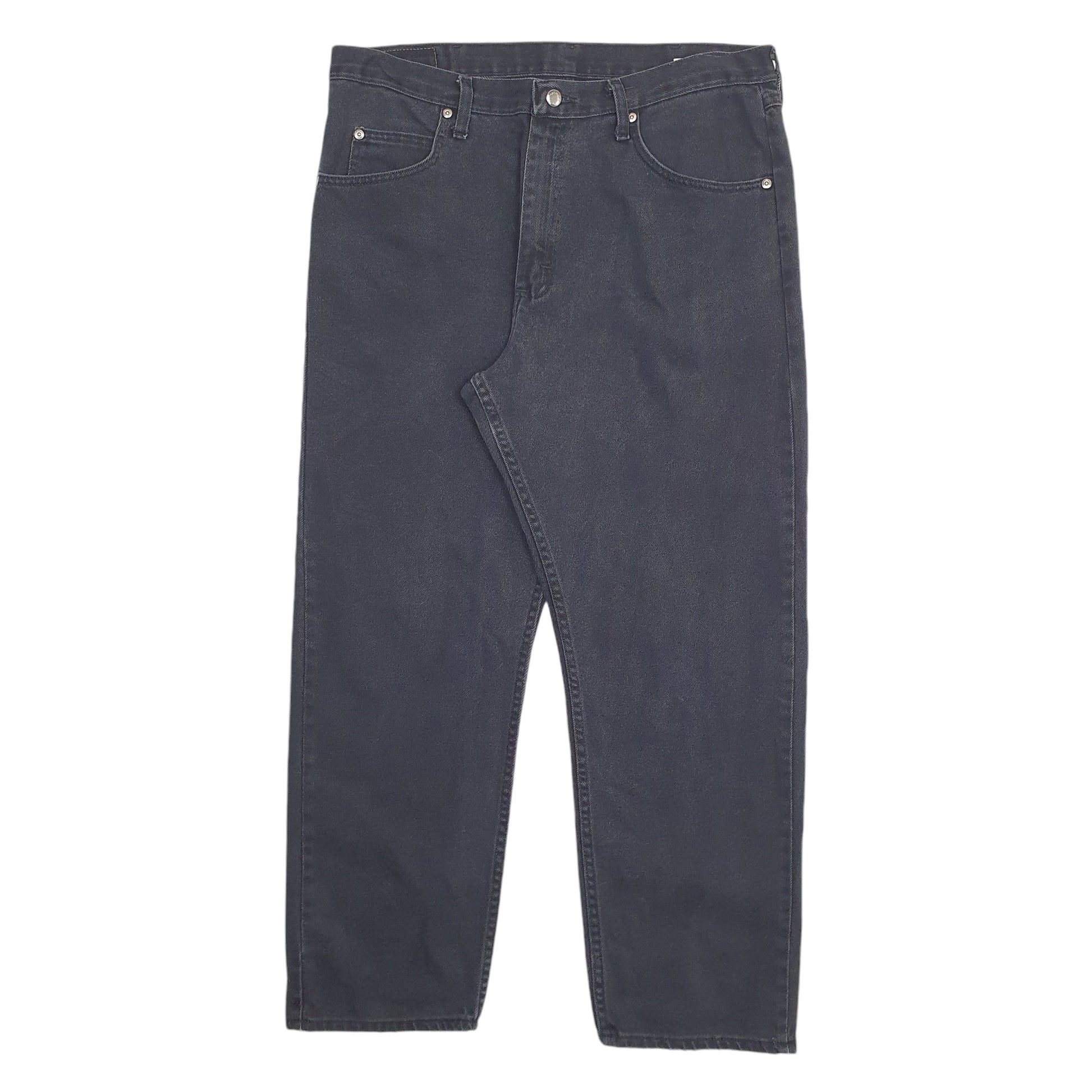 Mens Black Wrangler  Relaxed JeansW36 L30