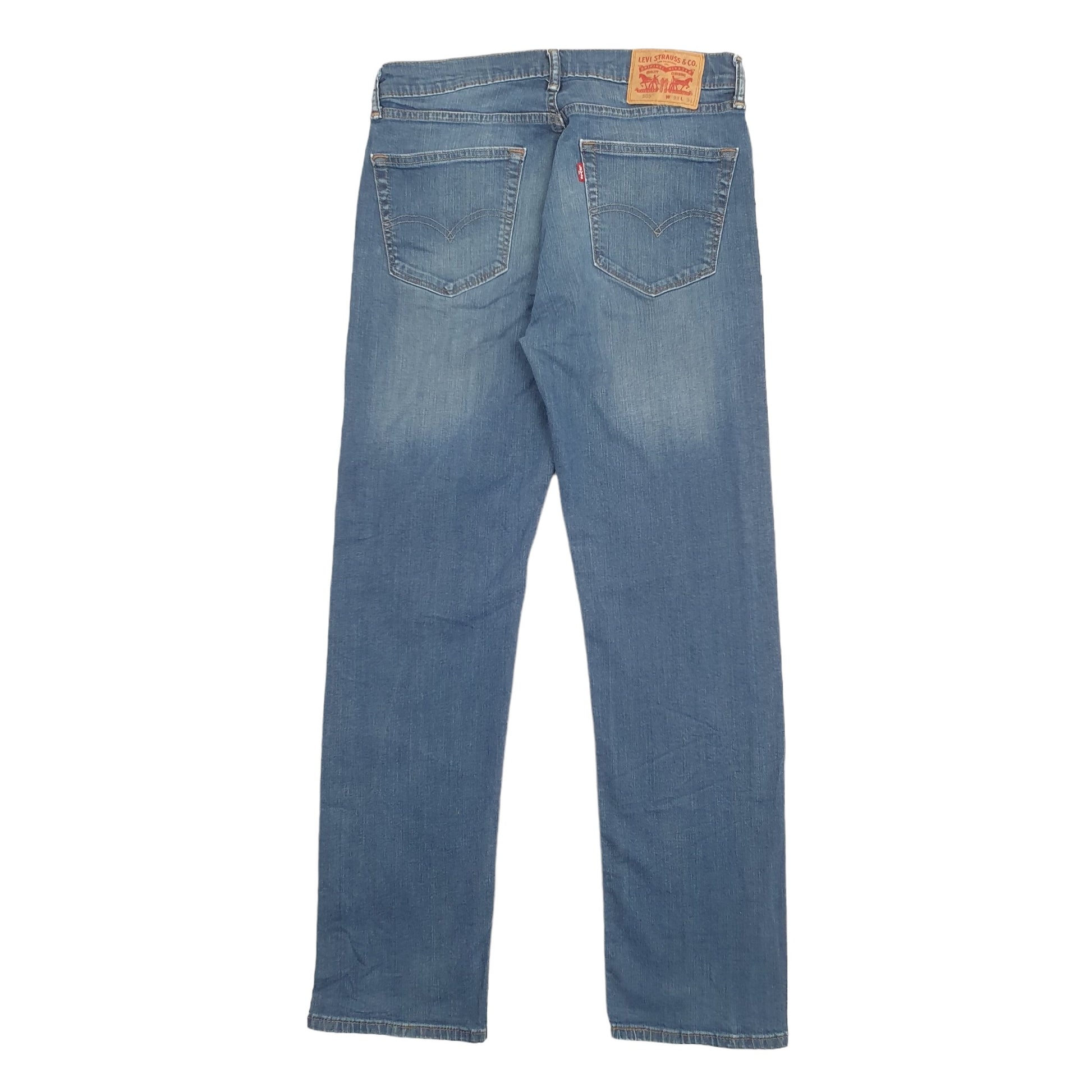 Mens Blue Levis  505 JeansW33 L32