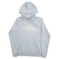 Womens Blue The North Face Spellout Hoodie Jumper