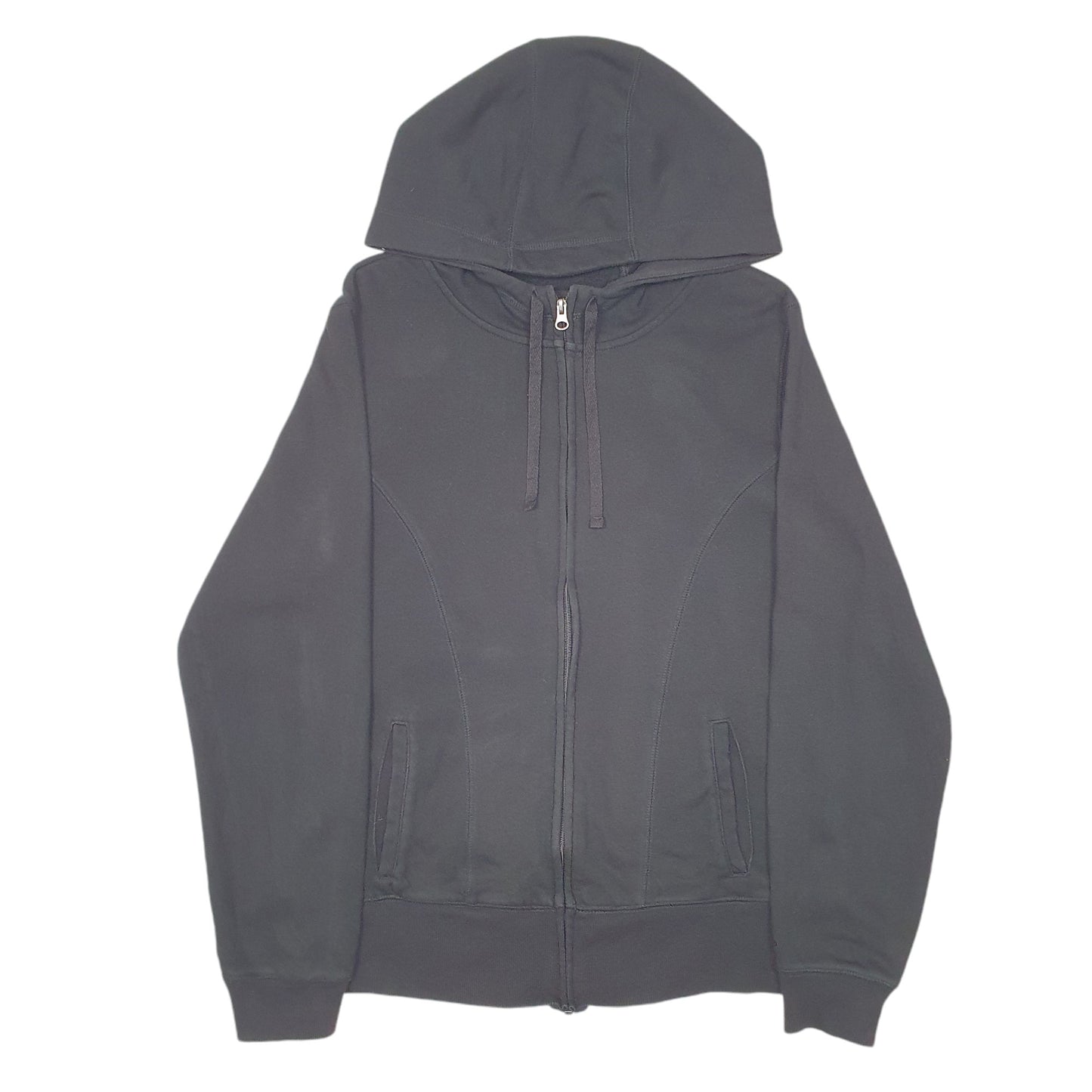 Womens Black Champion Hoodie C9 Full Zip Jumper