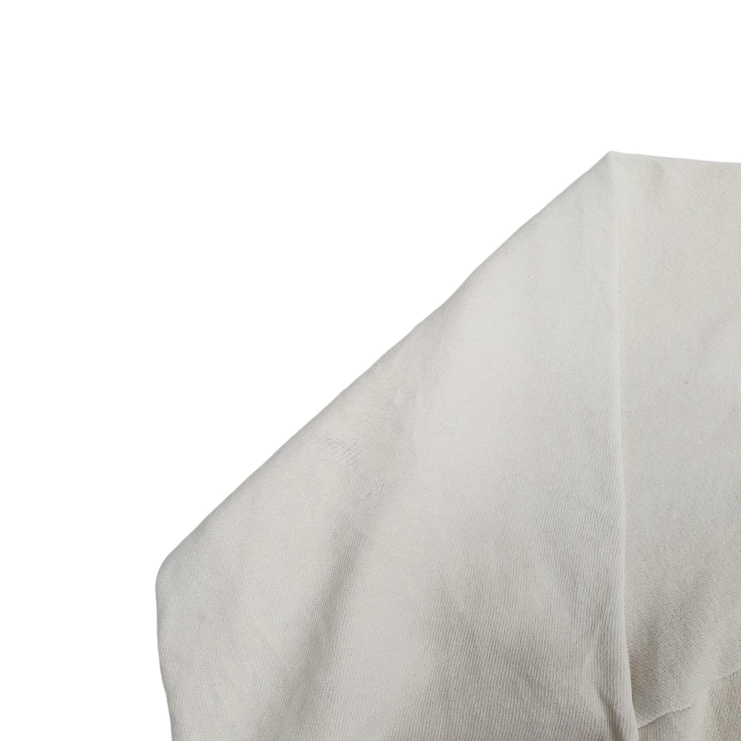 Mens White Unbranded Vintage 1980s Crewneck Jumper