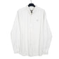 Mens White Barbour Tailored Long Sleeve Shirt