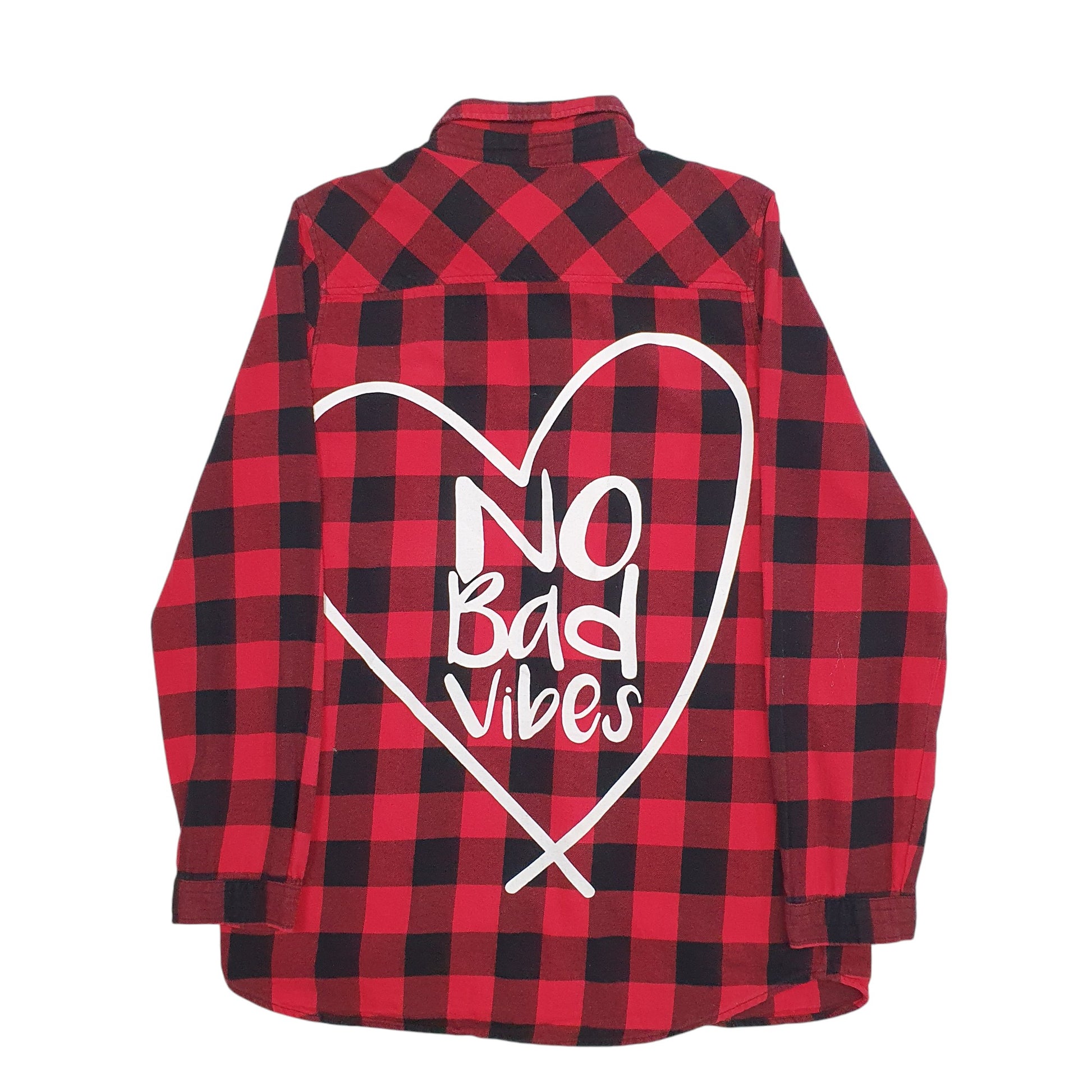 Mens Red Cool Cat  Long Sleeve Shirt