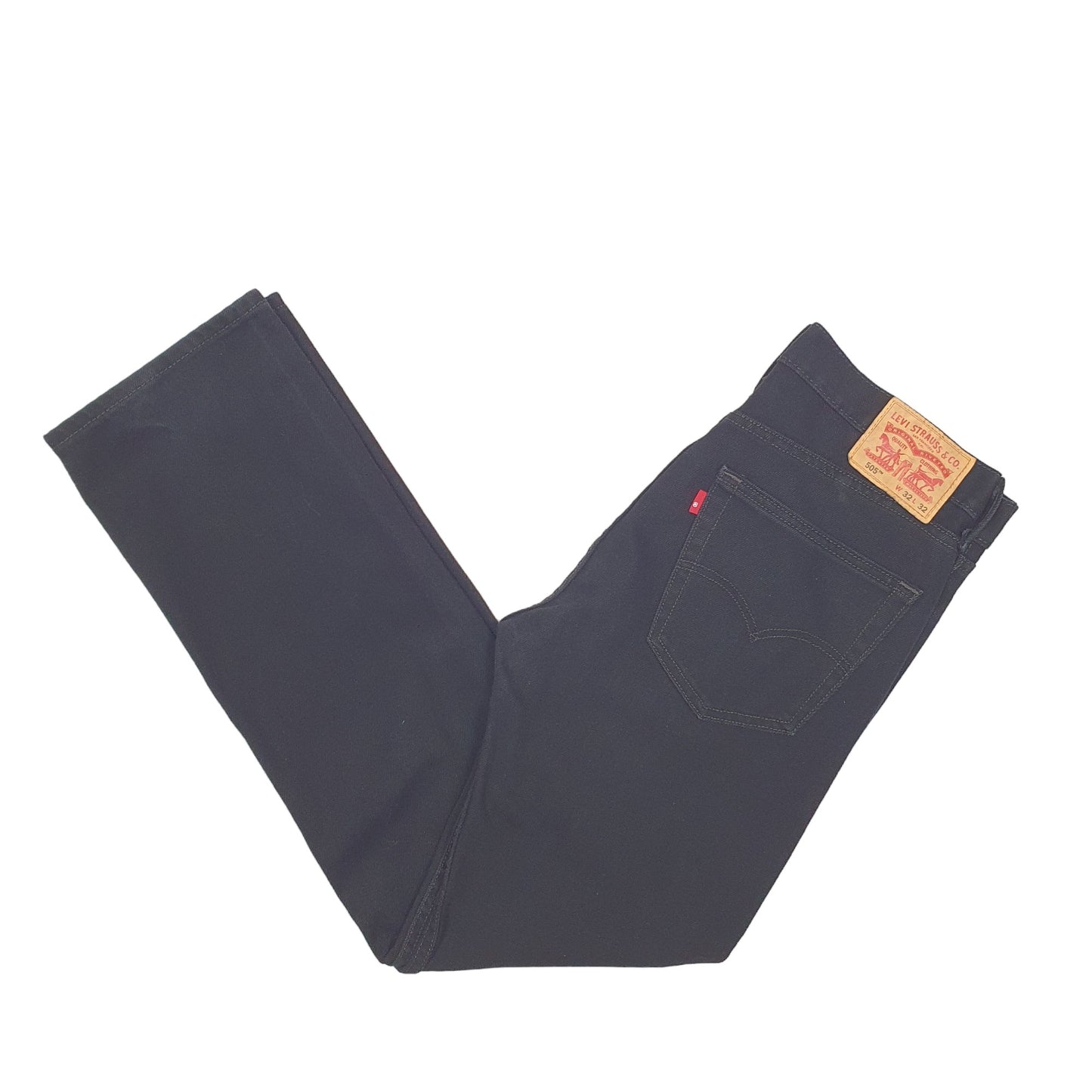Mens Black Levis  505 JeansW32 L32