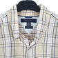 Mens Cream Tommy Hilfiger  Short Sleeve Shirt